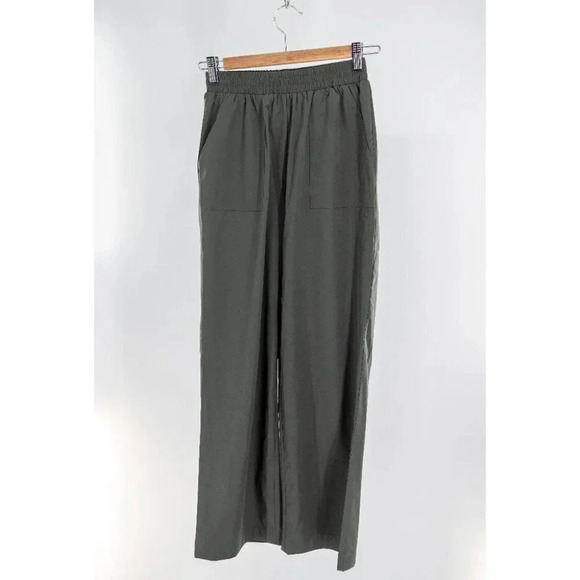 Princess Polly PLEVNA NYLON PANTS OLIVE | 2 - Picture 4 of 9